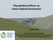Phytophthora Effects on Native Habitat Restoration 